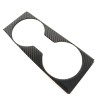 carcartrim-2022 Carbon Fiber Central control water cup holder panel sticker