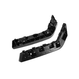 PARSLUCK Pair of Front Bumper Bracket Retainer Spacer Mounting Support Driver and Passenger Side 71193-TBA-A00 for Honda Civic 2016-2021 Plastic Black Stable