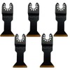 Pack Of 5-44mm Bi-Metal Titanium Coated Multi Tool Blades for