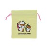 Sun-Star Stationery S2337304 Koroko Krillin Sanrio Characters, Goods, Drawstring Bag,
