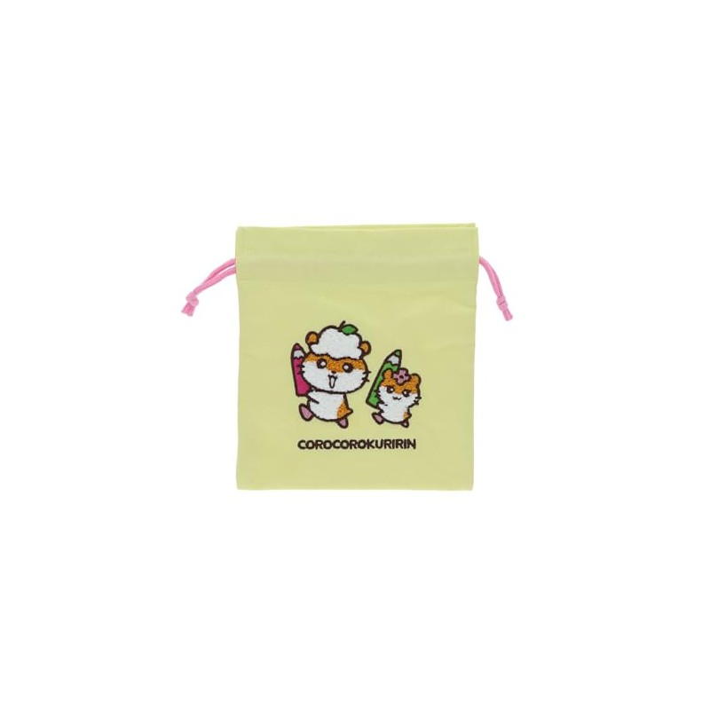 Sun-Star Stationery S2337304 Koroko Krillin Sanrio Characters, Goods, Drawstring Bag,