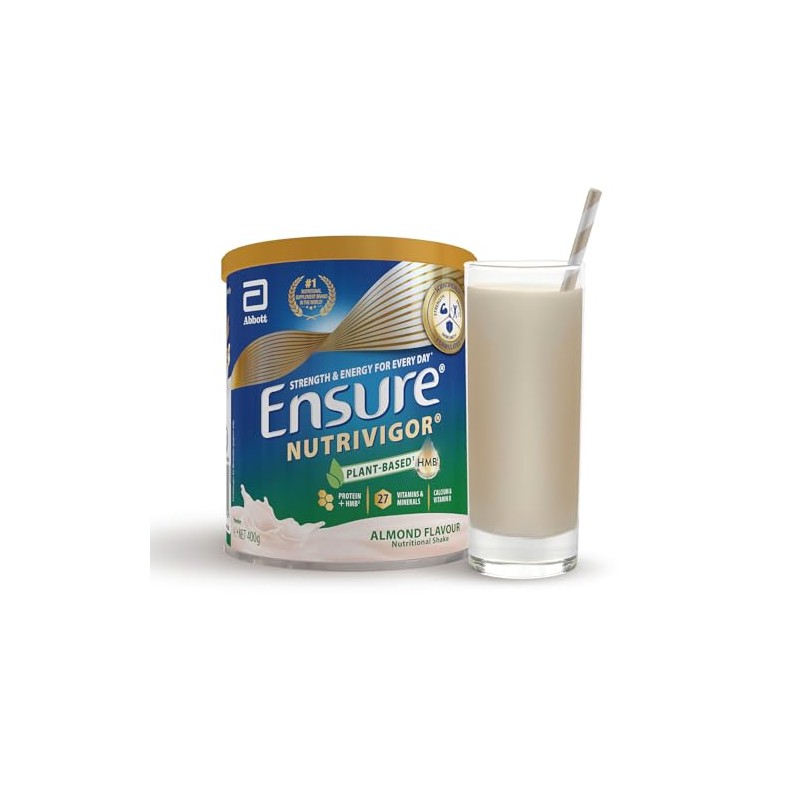 Ensure NutriVigor – Almond Flavour Shake - 400g – Nutritional