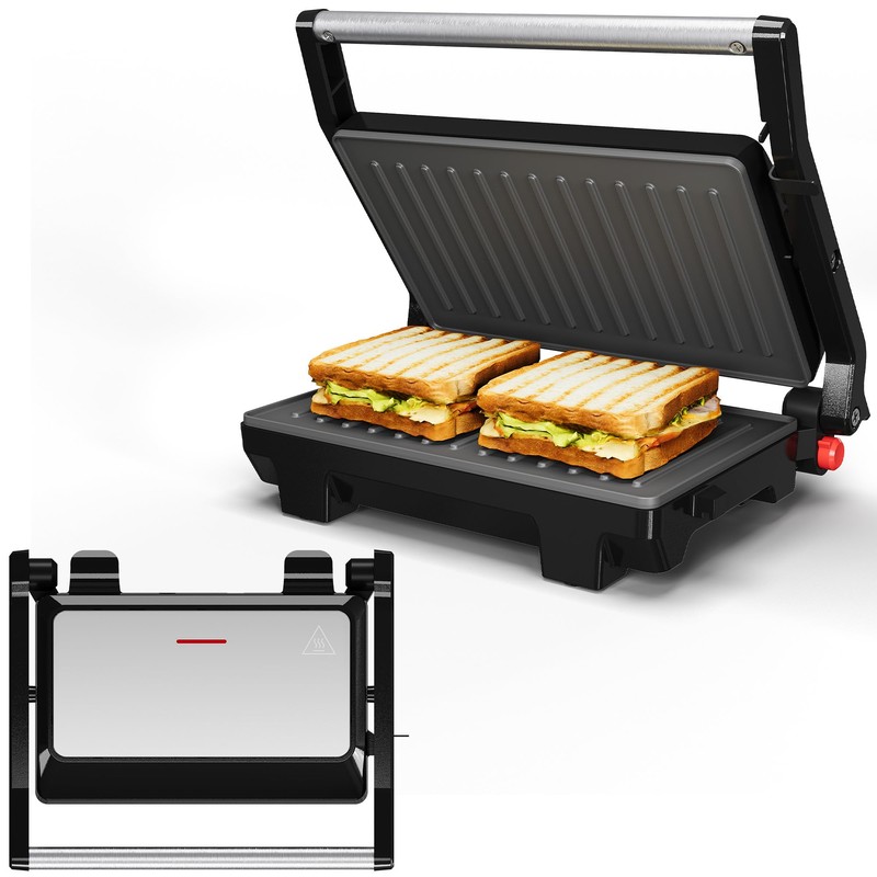 Sunvivi Panini Press Sandwich Maker: Electric Panini Press Grill with