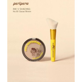 Peripera [PERIPERA x OTTUKI] Ink Mood Matte Tint, All Take Mood Palette, Ink V Shading,US - 12 Creamy Soup Brown