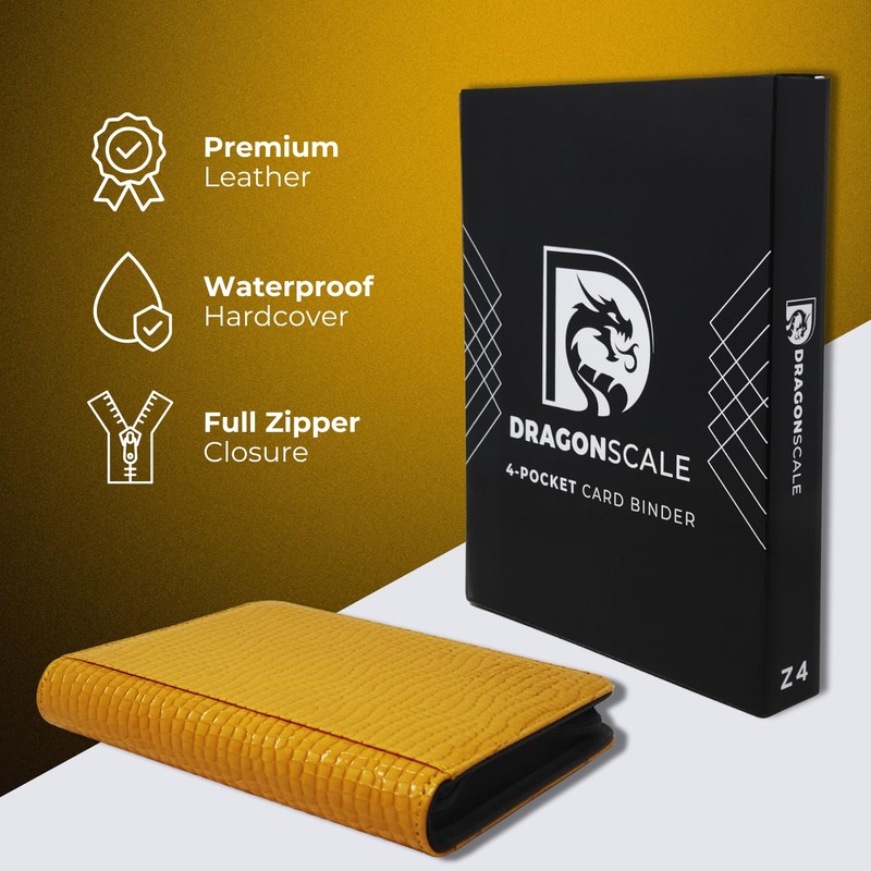DRAGONSCALE Z4 Dragon Binder | 4-Pocket Trading Card Album |