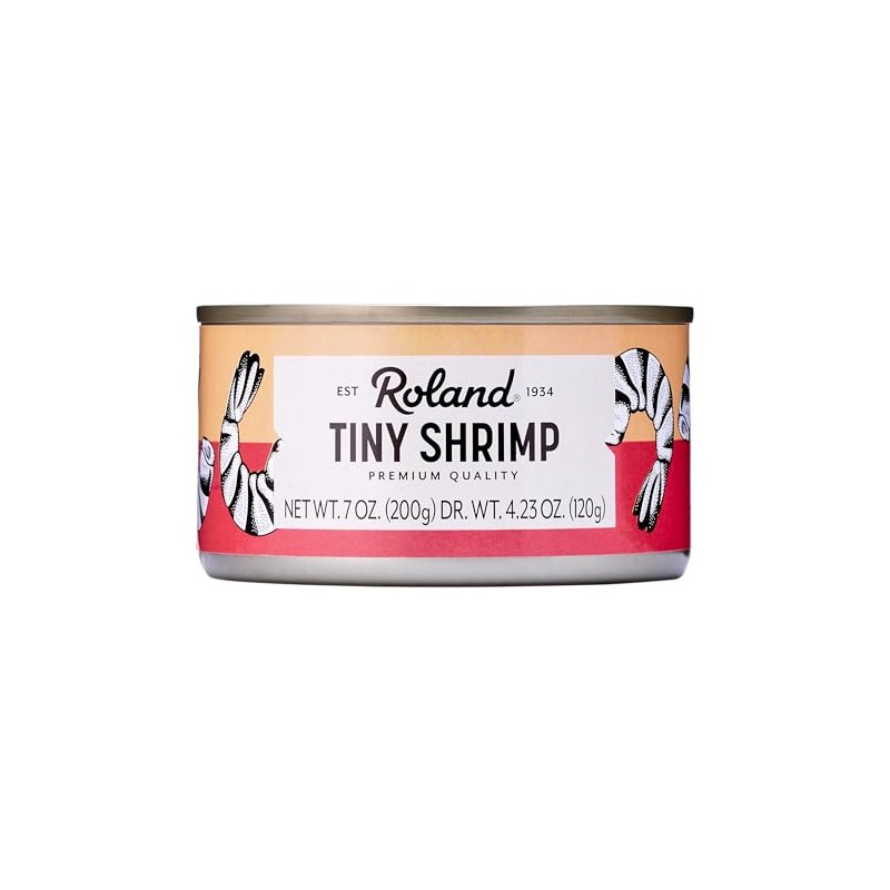 Roland Picnic Shrimp, 7 Ounce (Pack of 6)