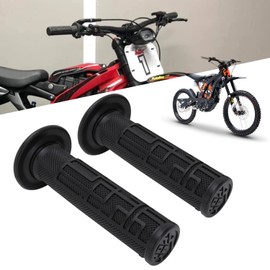 JFG Racing Sur Ron Handlebar Grips Dirt Bike Handle Bar Grips for Surron Light Bee X/S Segway X260/X160 Electric Bike EBike Black