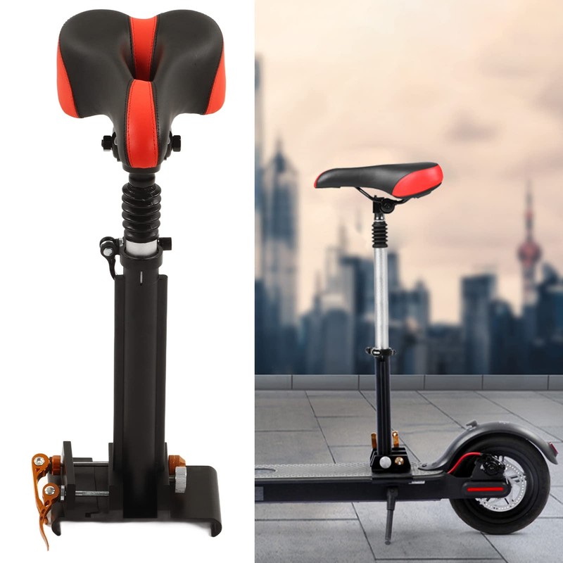 E Saddle Electric Scooter Seat, Adjustable Universal Punch Scooter Seat
