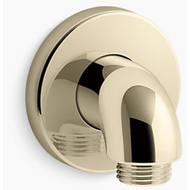 KOHLER K- 22172-AF PURIST® SUPPLY ELBOW WITH CHECK VALVE, Vibrant French Gold