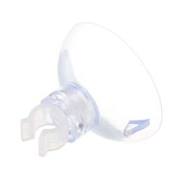 sourcing map Aquarium Suction Cup Clips Airline Tube Holders Clamps for Fish Tank Clear 6mm 12Pcs