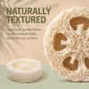 Esponja Vegetal Natural Lufa Blanca para Jabón Casero y Exfoliación