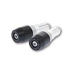 Highsider Motorcycle Handlebar Handlebar Weights Evo, Black, with inner diameter