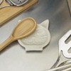 KIKKERLAND CU367 Cat Spoon Rest Cat Spoon Rest