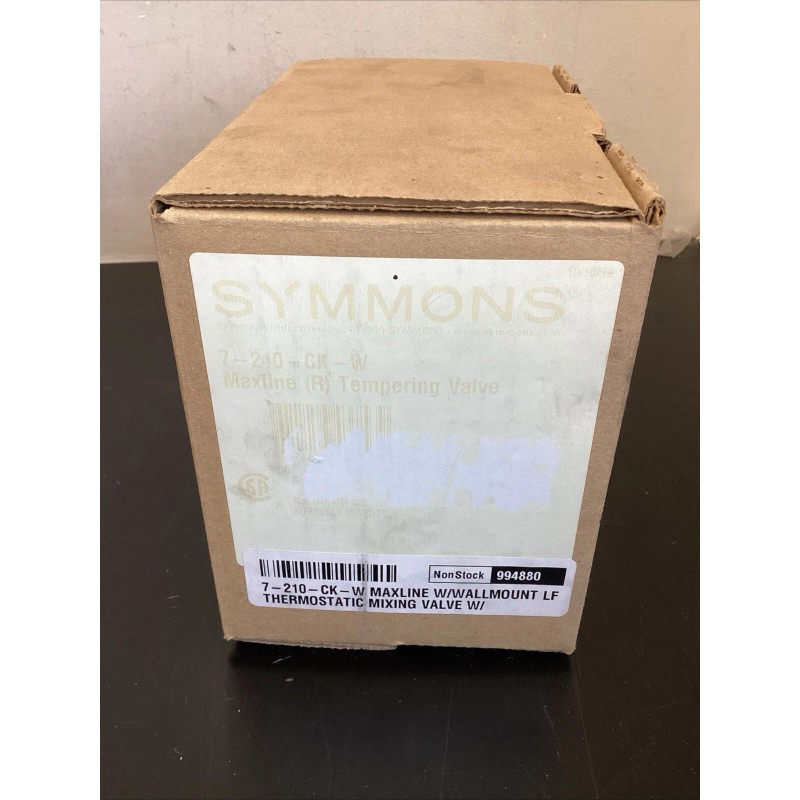 Symmons 3/8” Max Line Tempering Valve. 7-210-CK-W