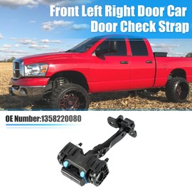 X AUTOHAUX Front Left Right Door Hinge Check Arm Stop Strap Fit for Fiat Ducato for PEUGEOT Boxer for CITROEN Relay 2006-2011 No.1358220080 - Pack of 1