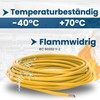 Kalitec 10 Metres H05V-K 1 mm² Yellow Wiring Cable I