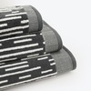 Allure Pack of 2 Barcode Stripe Hand Towels 50 x