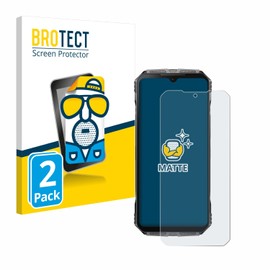 BROTECT Entspiegelungs-Schutzfolie für Doogee S Cyber Pro (2 Stück) Matte Displayschutz-Folie, Anti-Reflex, Anti-Fingerprint