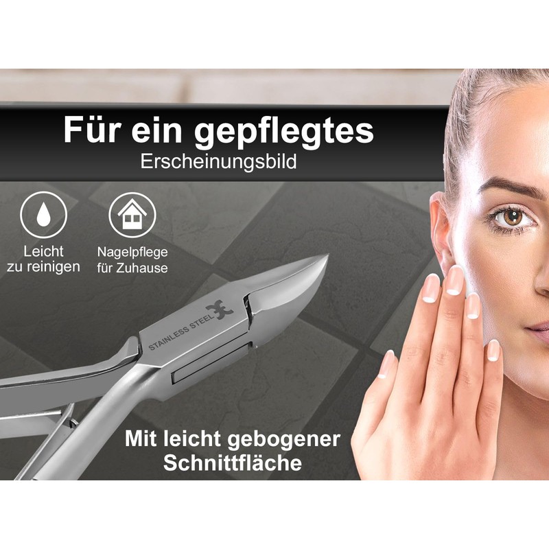 Excellent-Solingen Professional Nail Clippers 12.0 cm Stainless Steel