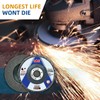 Sali 24 Pack Flap Disc 120 Grit 4.5" x 7/8-Inch