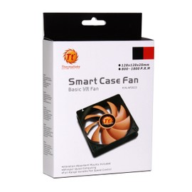 Thermaltake 120mm Ball Bearing Smart Case Fan with Fan Speed Control Knob AF0022