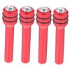 Mobestech 4pcs Automotive Door Lock Pull Pin Elegant Aluminum Alloy