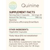 HerbEra Quinine 120 Capsules, 1000 mg, Wildcrafted Quinine (Cinchona officinalis)