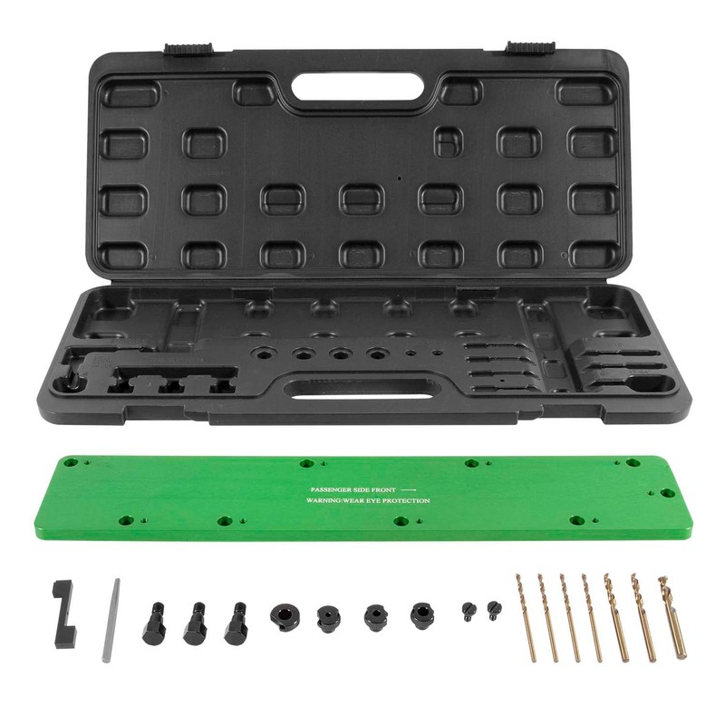 71500 Exhaust Manifold Bolt Stud Drill Template Removal Tool Set