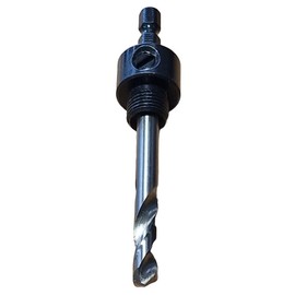 Hole Saw A1 Arbor 14-30mm 1/4" Hex Drive, Hole Saw Drill Bit, Screw Thread Hex Shank Arbor, High-Speed Steel Pilot Drill - Quick Release Mandrel