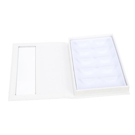 Outanaya 1 PC Portable Eyelash Container Durable Storage Box for False Lashes with Open Window Design for Daily Use and Easy Replacement for Friends and Makeup Lovers