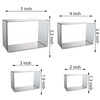 Rectangle Cookie Cutter Set Large - 5 Inch, 4 Inch,