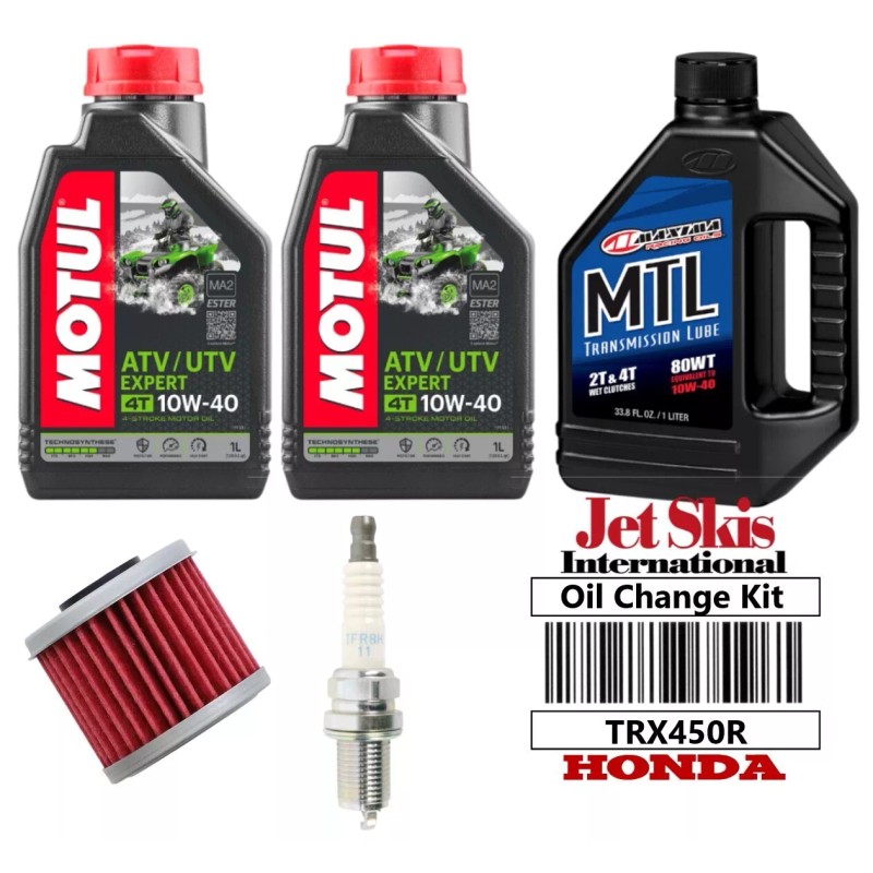 JSI Oil Change Kit For Honda SporTrax 450 TRX450R Complete