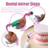 Ceonam 2 Pcs Dental Mirror with Light Tool LED Lighted