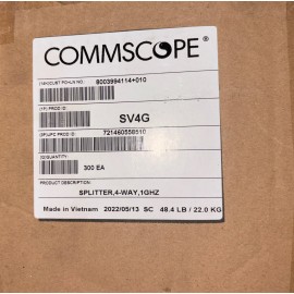 CommScope 50 CommScope 1:4 Coaxial Cable Splitters 5-1002Mhz Comcast Xfinity 4-way SV4G