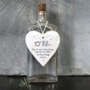 East Of India Hanging Heart Gift Home is where family