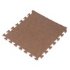 10pcs Cotton Linen Interlocking Carpet Tiles Anti Slip Floor Protection