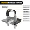 Nilight Trailer Hitch Tightener for 2 Inch Trailers Hitches Mount