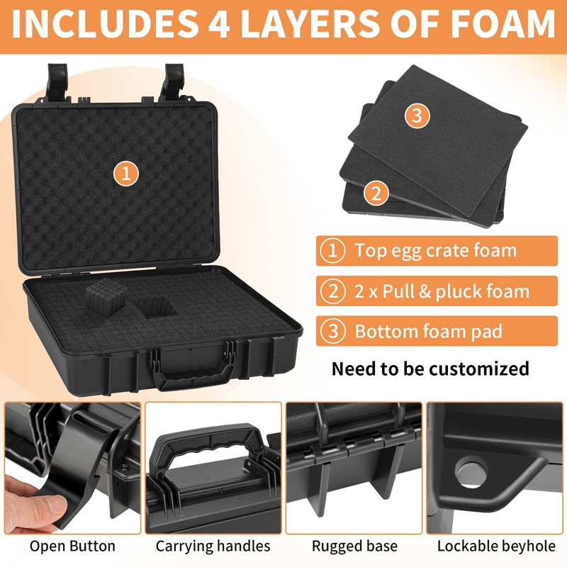 WELIDAY Laptop Hard Case for 14-15.6 inch Gaming Laptops &