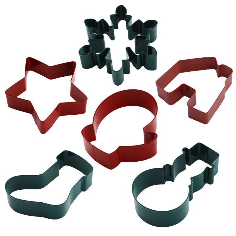 PME CH24CCC106 Christmas Cookie Cutters (Set of 12), Steel