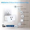 Z-Wave Dimmer Plug 800 Series Zwave Smart Plug，Dimmable Outlet Built-in