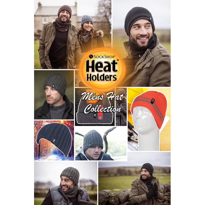 HEAT HOLDERS - Mens Waterproof Fleece Lined Winter Thermal Trooper
