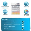 Camlab 1138923 pH-Fix Indicator Paper Test Strips, pH 2.0-9.0, with