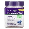 Natrol Melatonina Max 10mg 50 Gomitas Sabor Arandano Azul