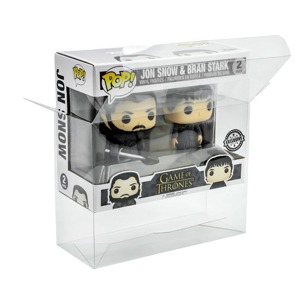 ATV Store Premium Pop Vinyl Display Box Cases DOUBLE SET