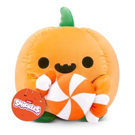 Snackles, Halloween, Series 1, 8" Plush, (Jack-o-Lantern)