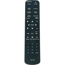 Unbranded RC-1138 Replaced Remote for Denon Hi-Fi Audio 307010059014D RT307010059014D