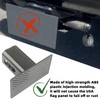 American Flag Trailer Hitch Cover with 5/8-Inch Pin Diameter Trailer