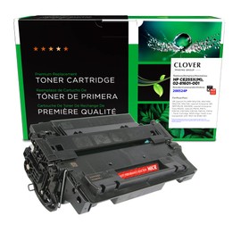 Clover Remanufactured MICR Toner Cartridge Replacement for HP CE255X, TROY 02-81601-001 | Black | High Yield