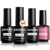 JODSONE 4 Bottles of 15ML Nail Primer Base Coat Top