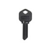 JMA KWI-1.ABK Aluminum Black Key Blank Replacement for Kwikset KW1
